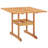 Modway Hatteras 36" Square Outdoor Patio Eucalyptus Wood Dining Table