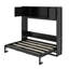 Lit escamotable double avec armoires de rangement