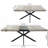 55.11" -70.86" Rectangular Stretch Table Dining Table-Only Table-1829490779