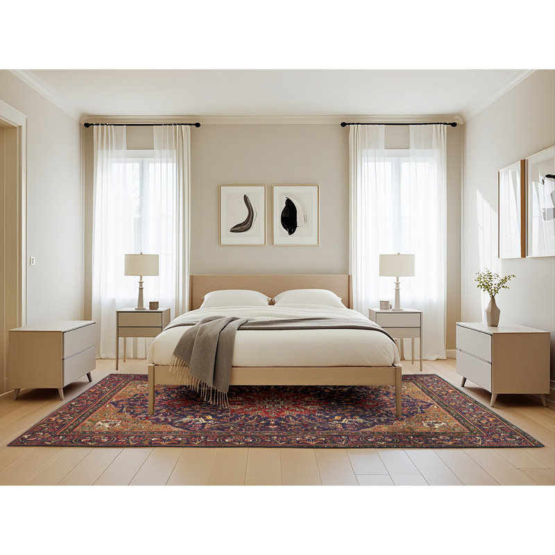 Birkdale Oriental Indoor Rug, Rectangle 5' x 8'