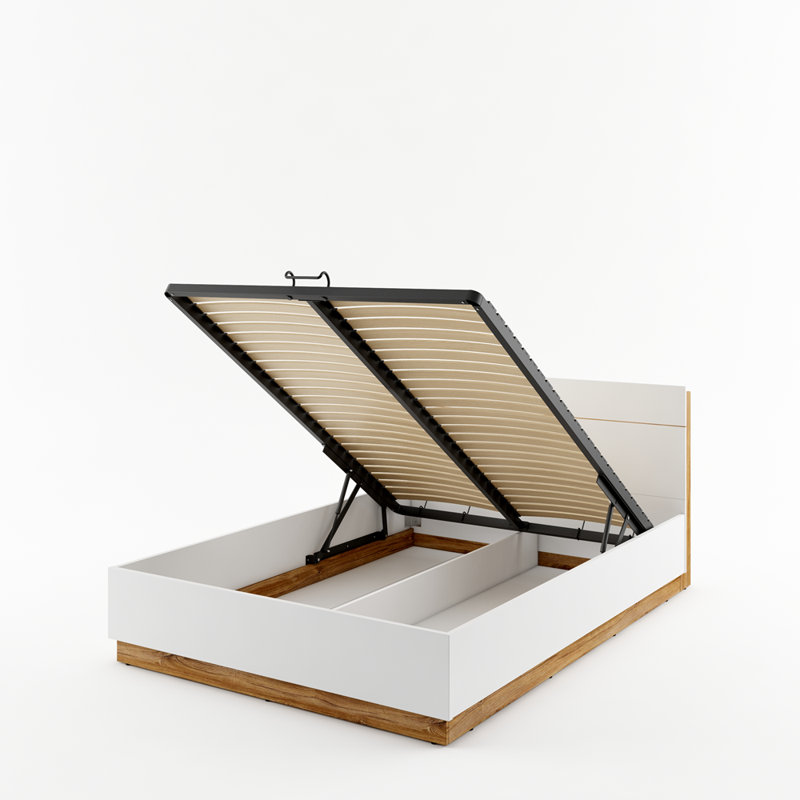 Bumpy Ottoman Storage Bed, 160 x 200cm