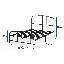 Holly Classic Metal Bed Frame-797646811-797646810