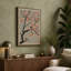 Moonlit Cherry Blossom Japandi - Wrapped Canvas-2122072568-2122072569