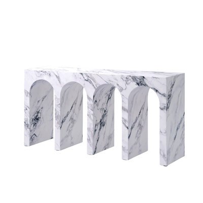 Engineered Stone Console Table