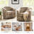 Amiir Upholstered Swivel Accent Chair-665611597