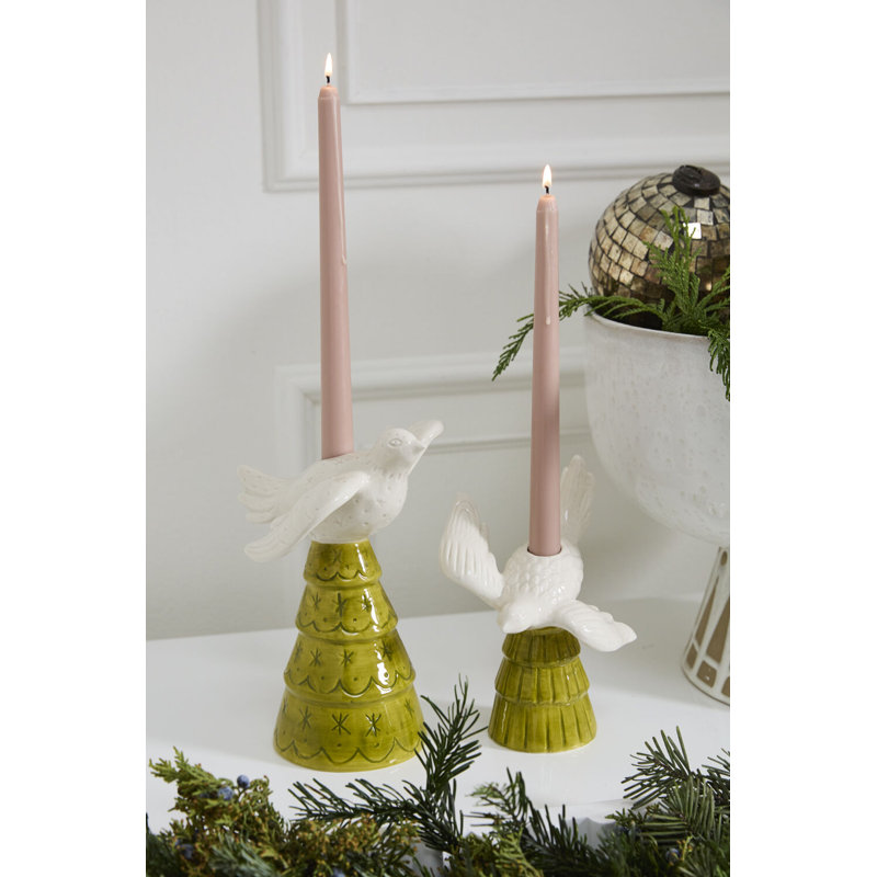 Dove Tree Candleholder 7"x 6"x 9"