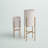 Nala Round Elegant Raised Modern Indoor Pot Planters Set