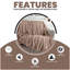 Teddy Popcorn Waffle Throw Blanket Soft Warm Cosy Lightweight Waffle Decorative Blanket for Sofa Couch Bed Bedroom Living Room-30323660-30331602
