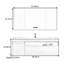 Armoire de salle de bain de style roche moyen-112800958