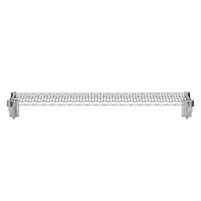 Chrome Wire Wall Mount Shelf