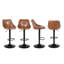Tabouret de bar rotatif à hauteur ajustable Illyas-621401793-623432857