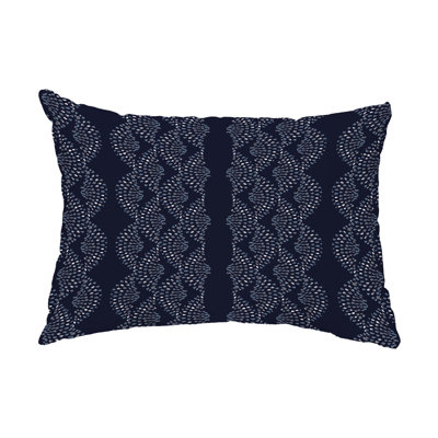 Dotted Decor Outdoor Rectangular Pillow Cover & Insert