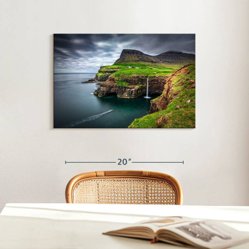 Gillard Gasadalur Cliff, 16" H x 24" W