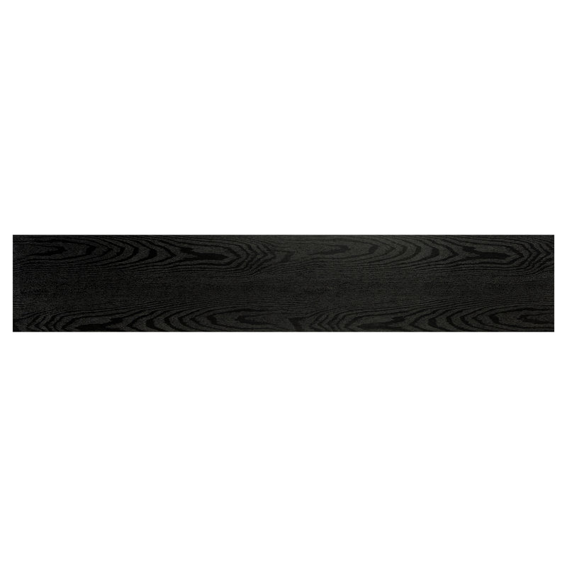 Kira Console Table with Shelves, Black, 30" H x 64" W x 11.75" D