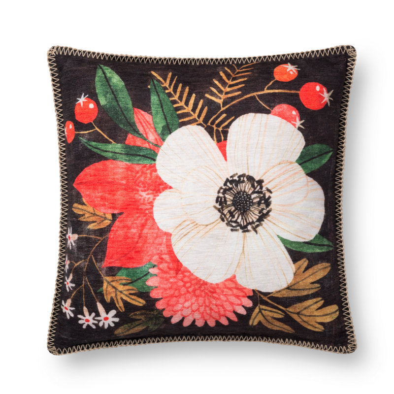 Coussin décoratif d'intérieur/d'extérieur, Polyester / Bourre en polyester