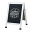 Tableau noir 57 "x 27" avec craie et gomme-108616425-108616426-108616438