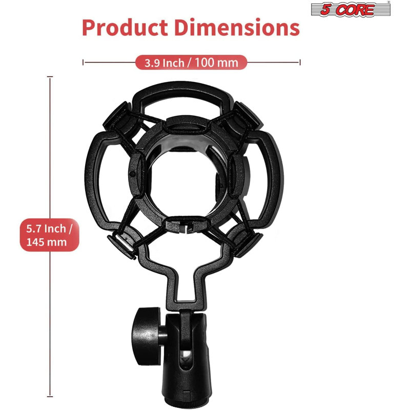 Ensemble de micro cardioïde à 5 cordes avec micro