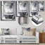 Bathroom Minimalist Elegance II - Bathroom Metal Wall Art-101155369