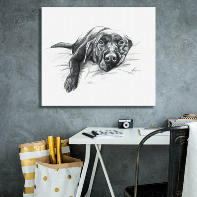 Art mural sur toile Winston Porter «Naptime 1» par Lindsay Kivi
