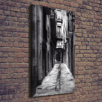 Barcelona Spain - Wrapped Canvas Print
