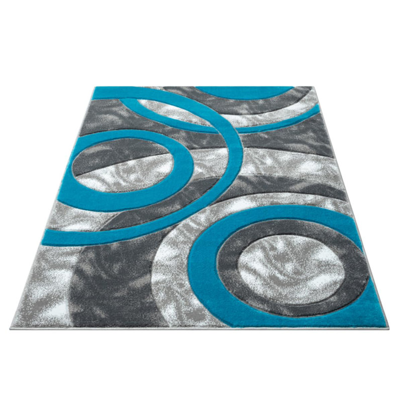 Chimene Abstract Area Rug, Rectangle 200 x 290 cm