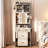 Small Vanity Desk With Sliding Mirror And LED Lights-1509186693-1509186689