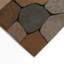 Tapis d'intérieur et d'extérieur brun Nature-676155774