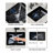 Wells Sinkware Rectangular 20 x 15 Ceramic Undermount Bathroom Sink Vanity Ebony RTU2015-6E-12800682
