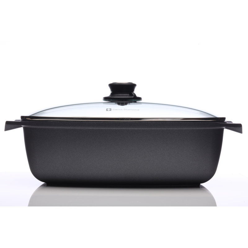 13" Non-Stick Aluminum Roaster with Lid