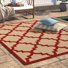 Red/Beige