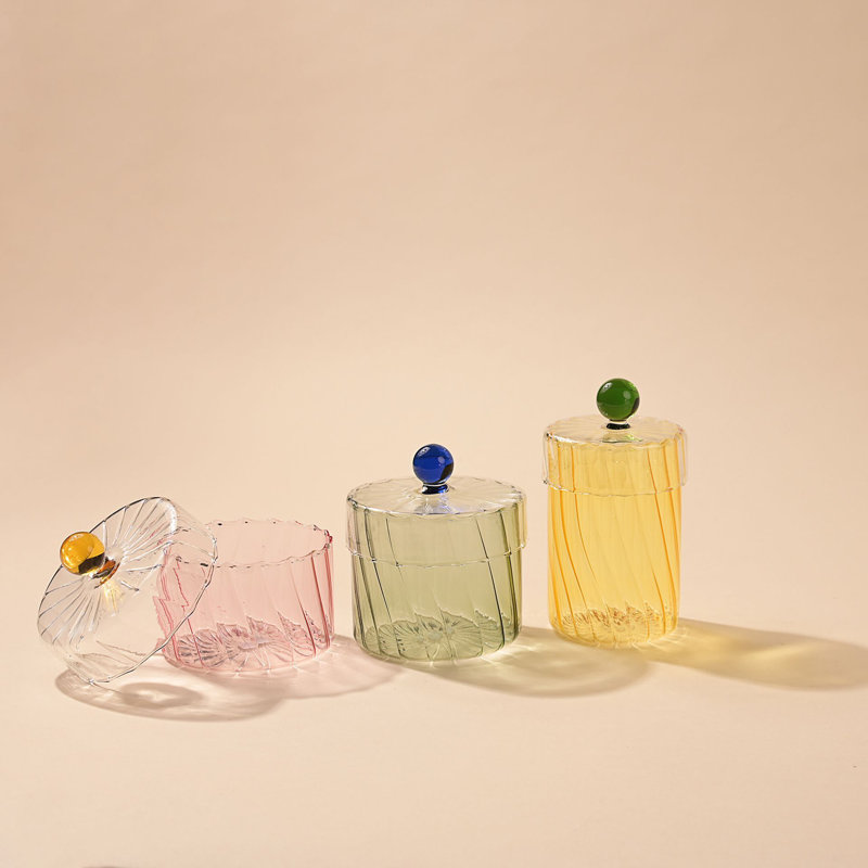 Accessory Box +, Yellow/Pink, 9.60"Hx11.10"x1.10"