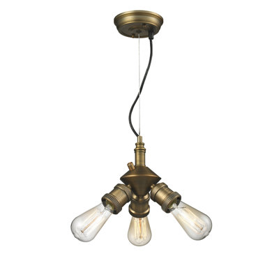 3 - Light Sputnik Sphere Chandelier