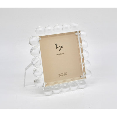 Acrylic Frame with Bubbles