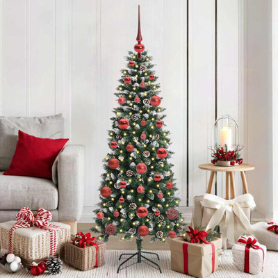 Artificial Christmas Tree with 150 LEDs Green