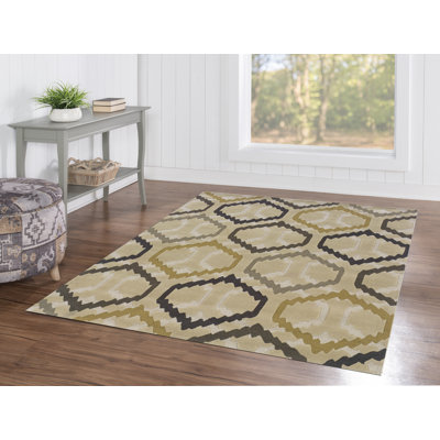 Equelle Handmade Rug Cream And Stone