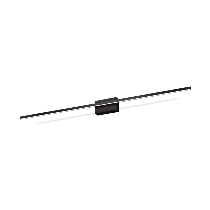 Vega Minor 48" Square Black Dimmable Outdoor LED Light