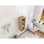 Petites tablettes de rangement murales de 12 pouces, convenant à une petite salle de bain, bureau, pièce de rangement, chêne original