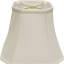 18" Antique White Slanted Square Bell Monay Shantung Lampshade-109760220