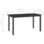 Faizon Rectangular Metal Outdoor Dining Table , cm W 90cm cm D-1413104220-1413104221