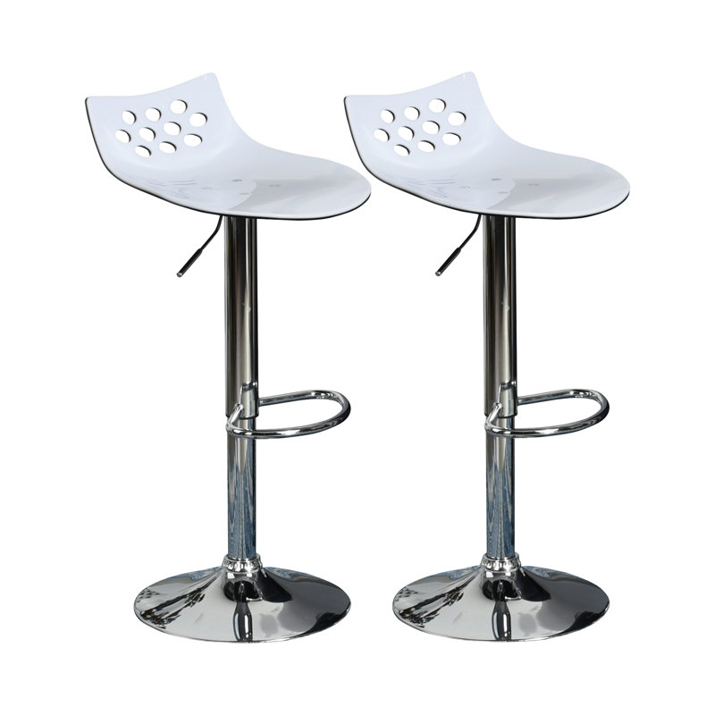 Leverette Swivel Adjustable Height Bar Stool