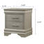 Mobilier de chambre à coucher 1pc moderne Glam