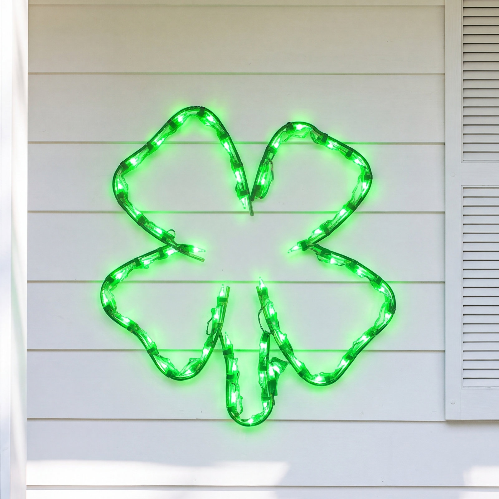 St. Patrick's Day Lighted Clover Display