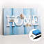 Magnetic Memo Board Whiteboard - 90 x 60 cm - With Marker and Magnets - House inscription