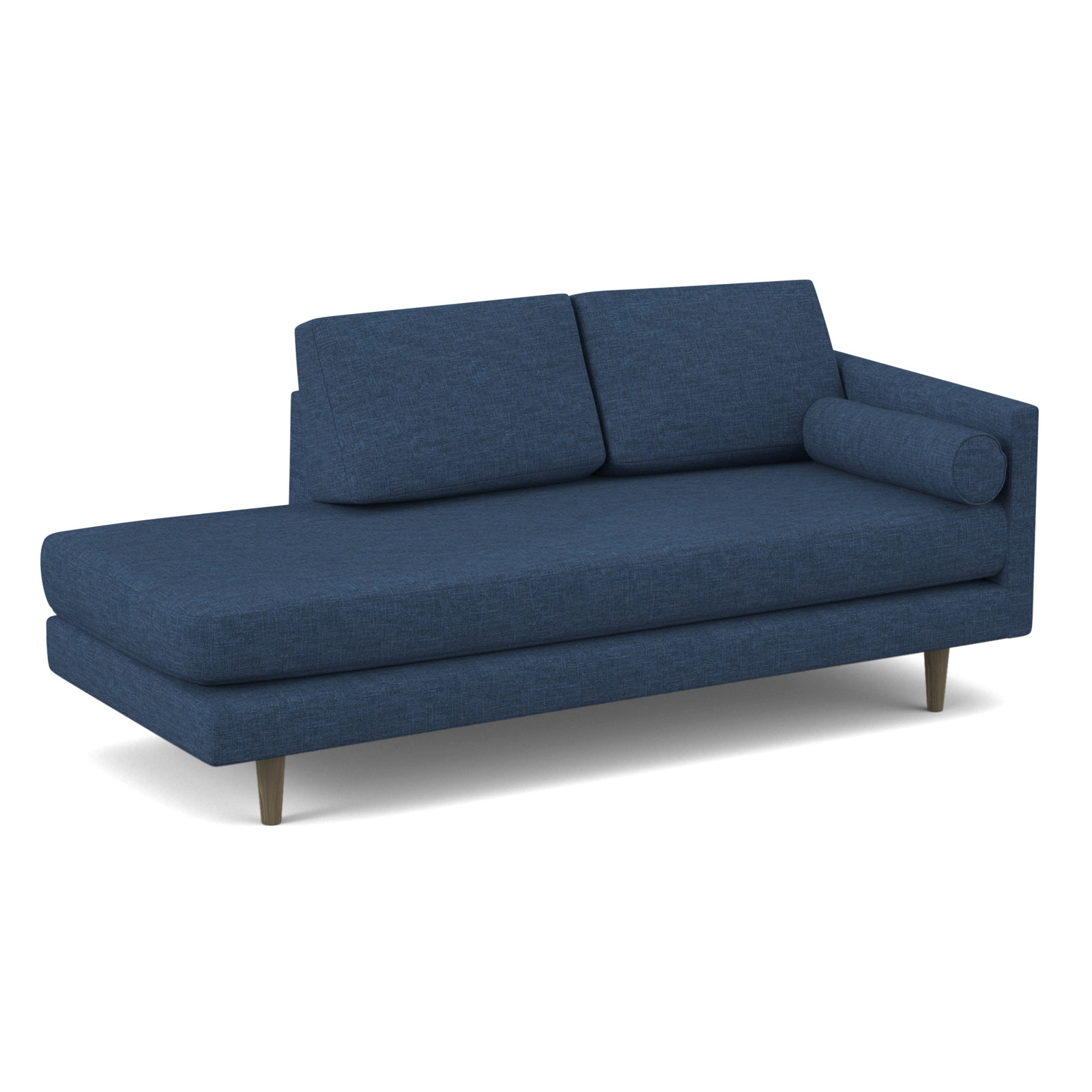 Marilyn 76" Chaise Lounge, Archetype Admiral Performance Basketweave