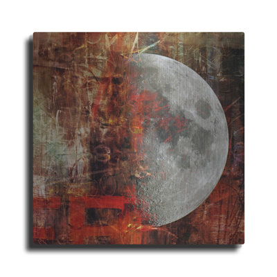 Brayden Studio «To The Moon And Beyond» par LovIsArt, art mural en métal