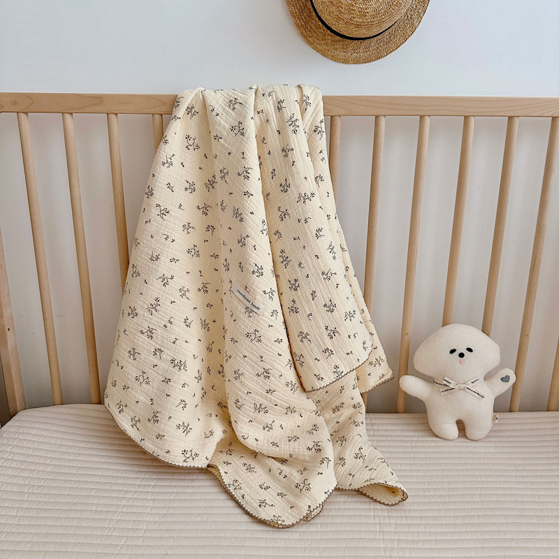 Couverture mignonne pour bébé en coton