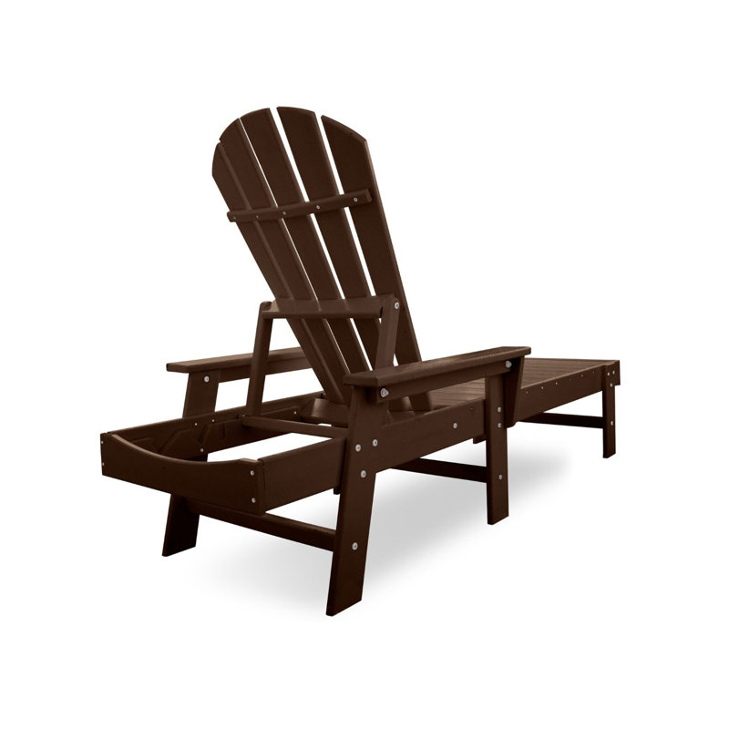 POLYWOOD South Beach Chaise, Mahogany