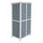 Clara Outdoor Storage Shed With Sloped Roof & 5 Compartments