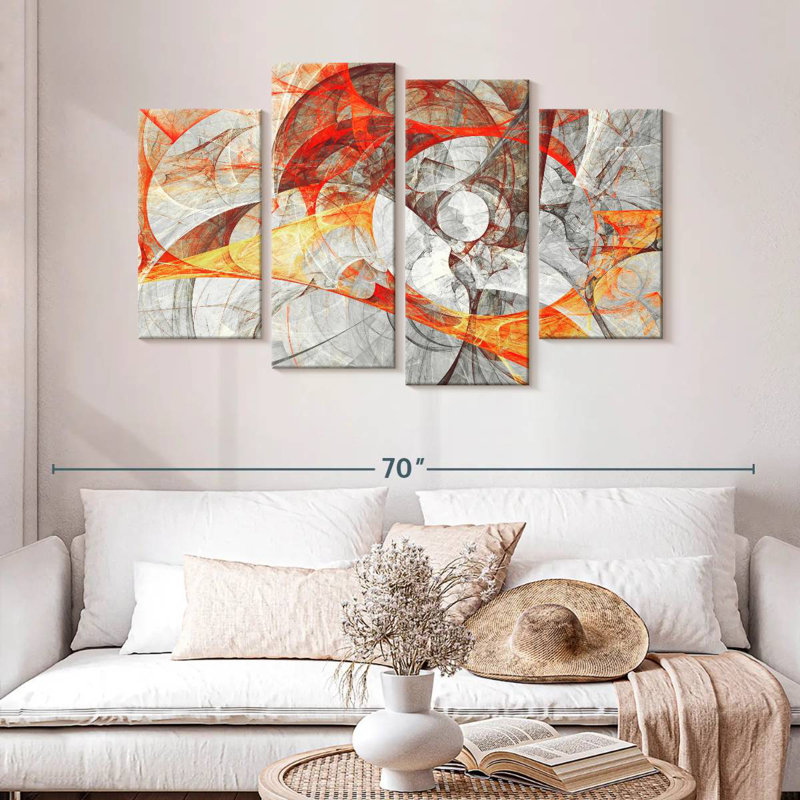 Avery Marble Dynamic Abstract, 32" H x 52" W