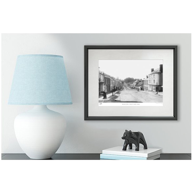 Honiton, West End 1904 - Single Picture Frame Print, 60cm H x 80cm W x 2.3cm D